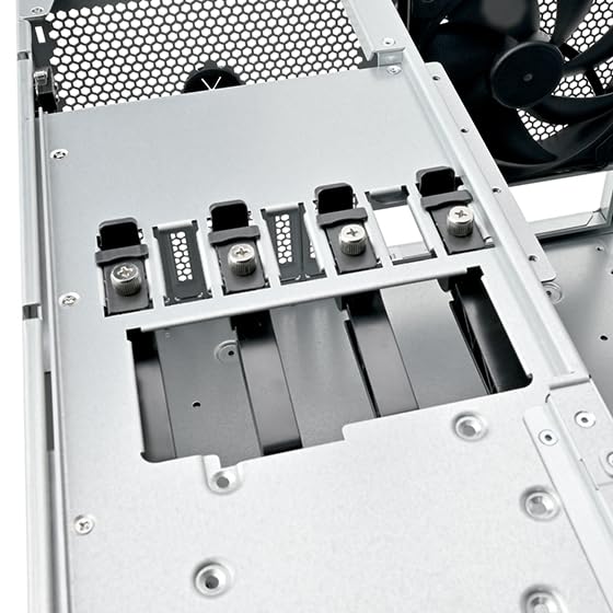 Silverstone Technology RM53-502, Châssis serveur Rack 5U Avec Double baie 5,25" et Prise en Charge du radiateur 360 mm, SST-RM53-502