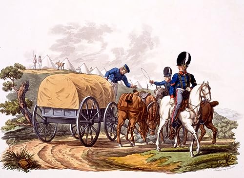 Tableau Uniforme des pilotes de l'Artillerie royale pour Murs Vides Salon