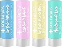 Kit 4 Unidades - Tratamento Intensivo Sos Labios - Recupera E Protege Seus Labios Top Beauty