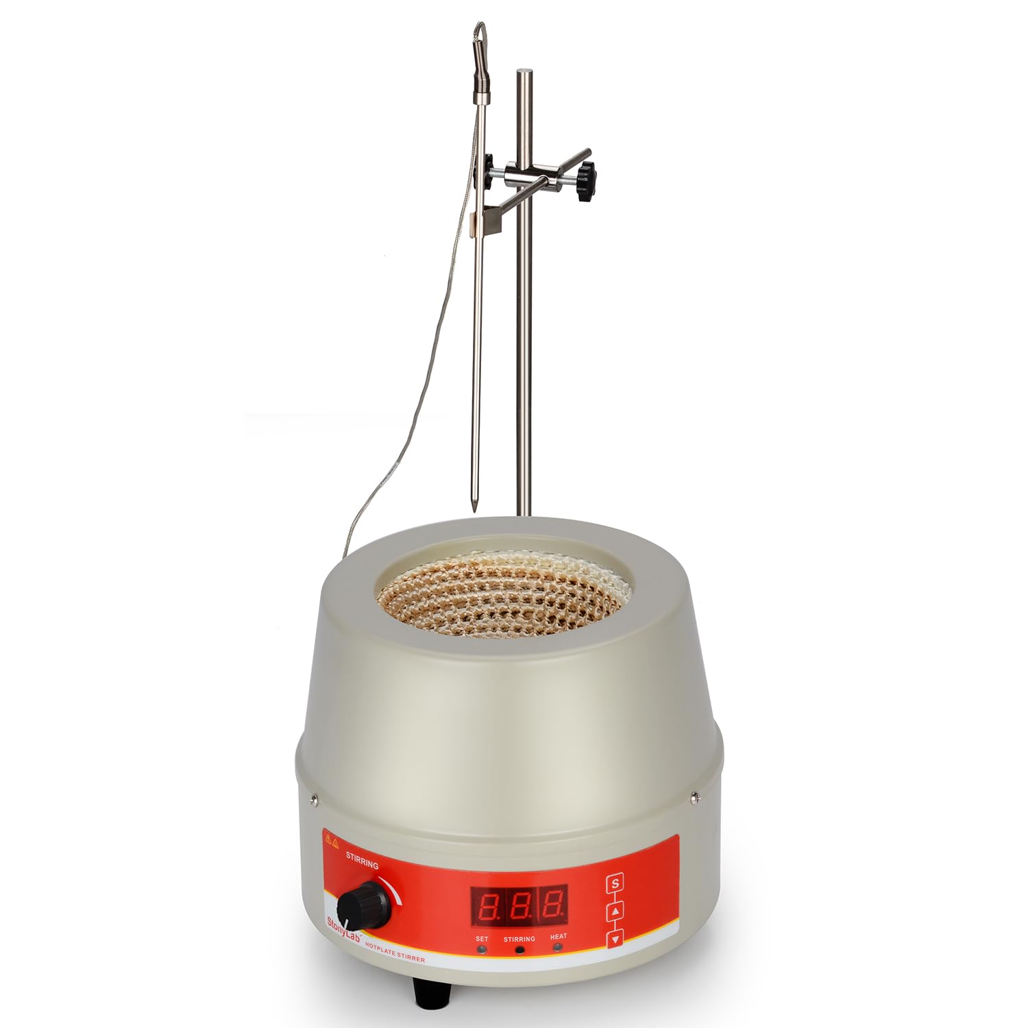 Stonylab Electric Stirring Heating Mantle - Precise Temperature Control -8