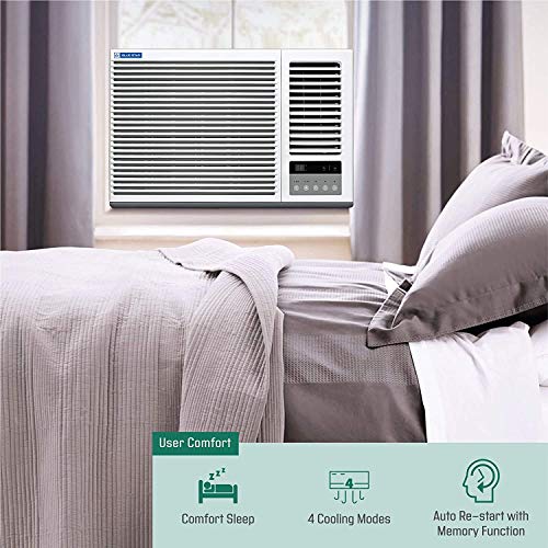 Image of Blue Star 1.5 Ton 5 Star Window AC (Copper, 5W18GBT, White)