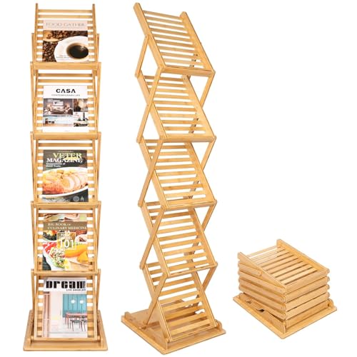 Nynelly Prospektständer Faltbar Zeitschriftenständer...