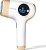 Sarlisi AA0010 IPL Hair Removal Device, Mens, VIO Compatible, For Home Use, Womens, Painless, Mustaches, Light Hair Removal Device, Over 99,000 Shots, 9 Levels, Automatic Continuous Illumination, Light Beauty Device, Perfect Gift