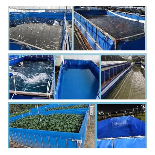 Lona de PVC impermeable de alta resistencia: Pack de 3 aislantes para estanques y embalses 6