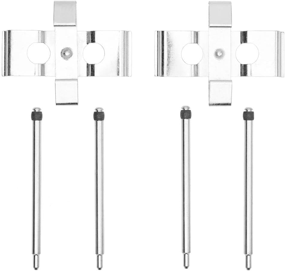 Arrhythmic Front Rear Brake Hardware Kit for Mercedes-Benz S320 3.2L 1994 1995 1996 1997 1998 1999, for 300SD 3.4L 1992 1993, for 300SE 3.2L 1992 1993 Brake Hardware 2-PCs Set