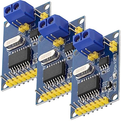 AZDelivery 3 x Modulo MCP2515 Can Bus Shield Compatible con Arduino con E-Book Incluido! | Ya disponible en tu tienda friki favorita! En mundofriki.es!