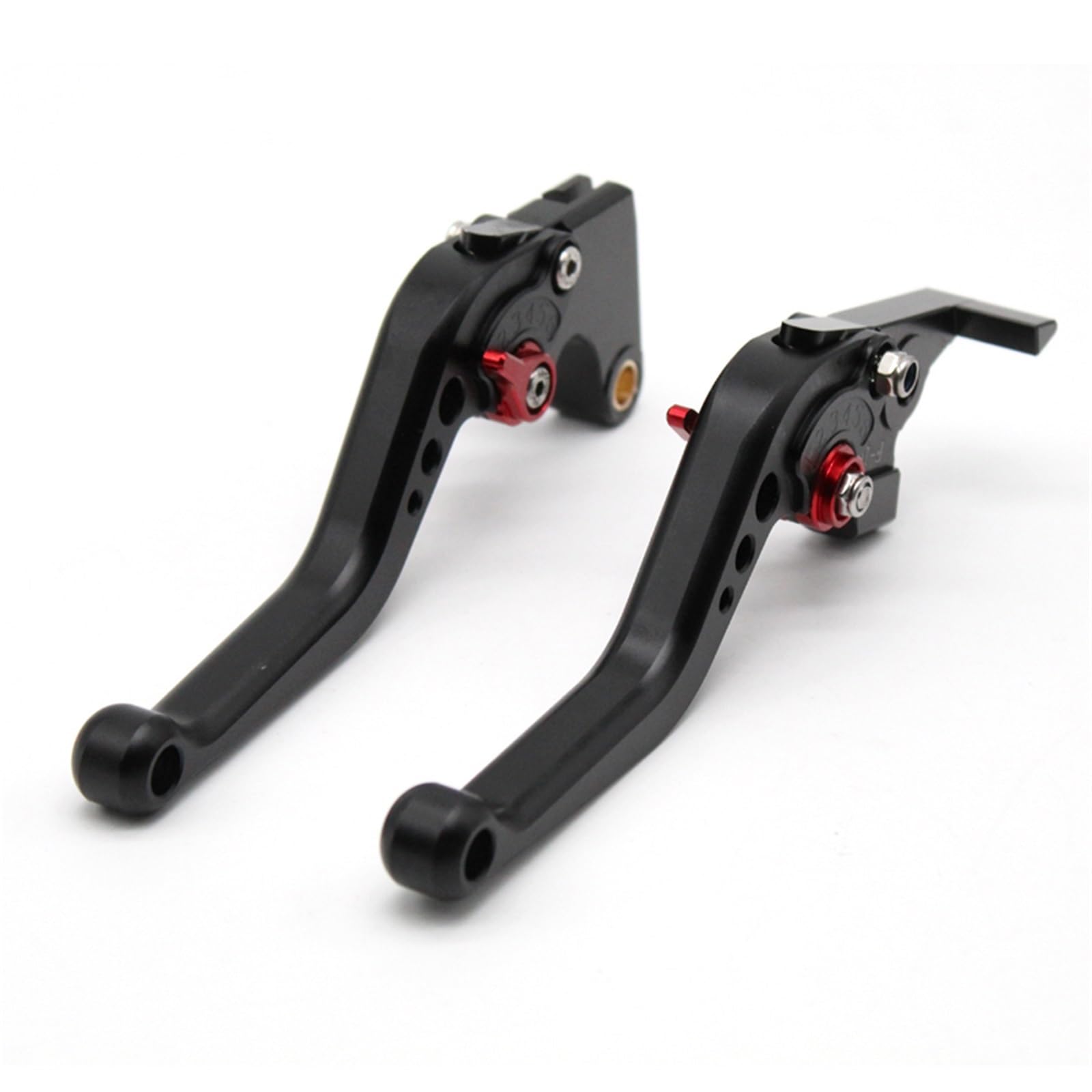 Cubecmq Short Black Clutch Brake Lever For Suzuki Vl125 For Intruder 00-07 Gz125 For Marauder 98-00 Gz250 For Marauder 99-00 Motorcycle Brake Clutch Levers Motorcycle Brake Clutch Lever(Short Black)