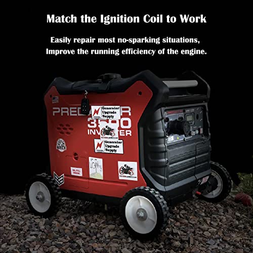 Ignition Control Module, Compatible with Harbor Freight Predator 3500 Inverter Generator Ignition Module Fit for TJ113-2009-1, 63584