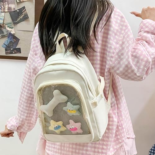 Mochila para pines con ventana transparente infantil y juvenil 5