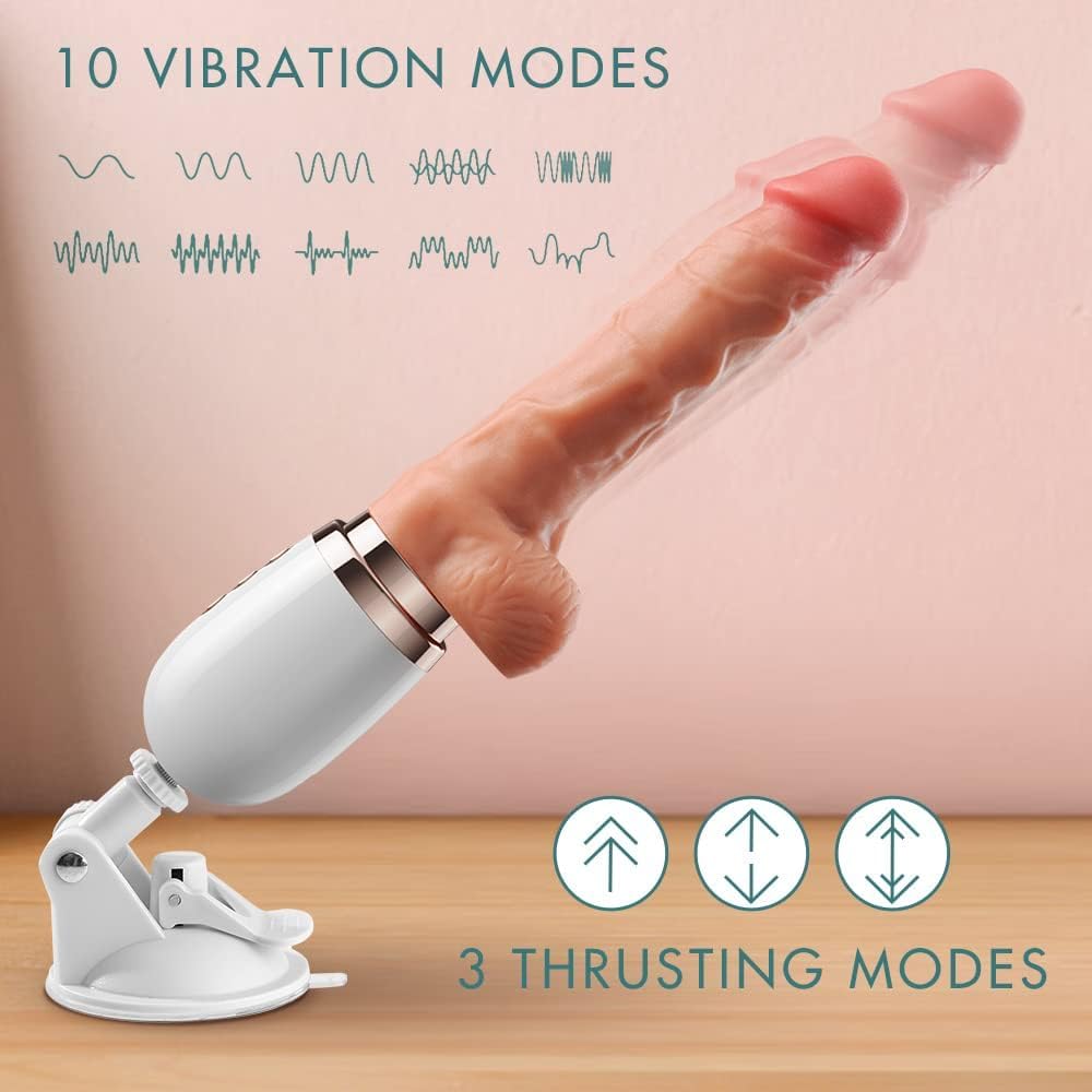 Dildo Realista Vibradorador Mujer Juguetes Eróticos para Pareja Sexuales, Vibrador Mando Distancia, Vibradores Mujers Consolador Realista Máquina, Consoladores.. para mujer con vibración