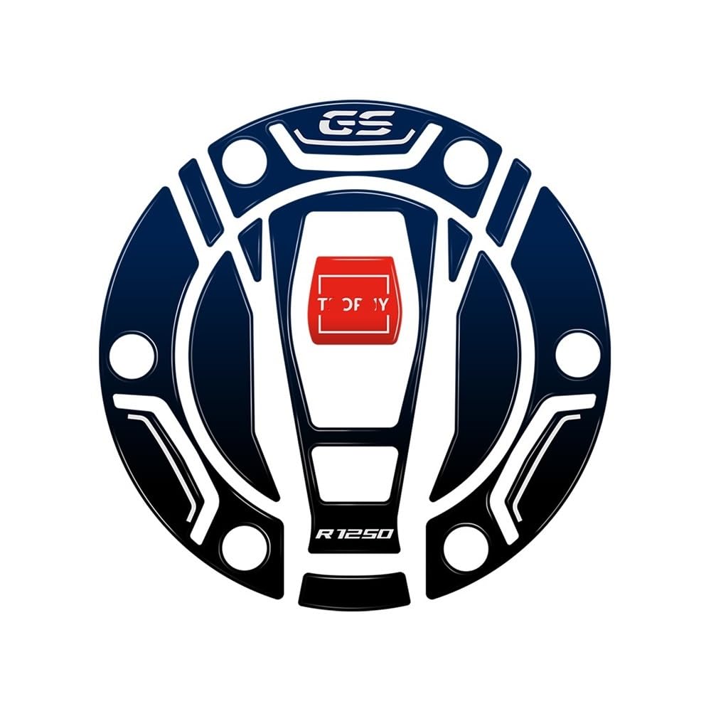 Rlqybiukt Fuel Tank Cap Tank Pads For R 1250 Gs For Adventure For Trophy 2021 2022 2023 Motorcycle Epoxy Resin Sticker Kit
