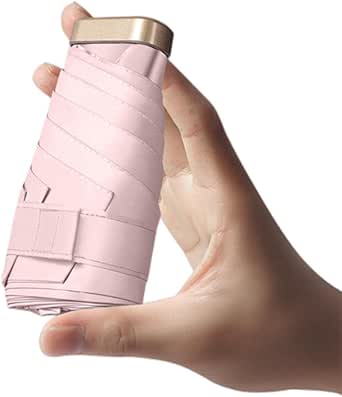 Ombrello Da Viaggio Pieghevole - Ultra Leggero, UPF50+, Anti-UV, Con Custodia, Viola Lavanda - Foto 10