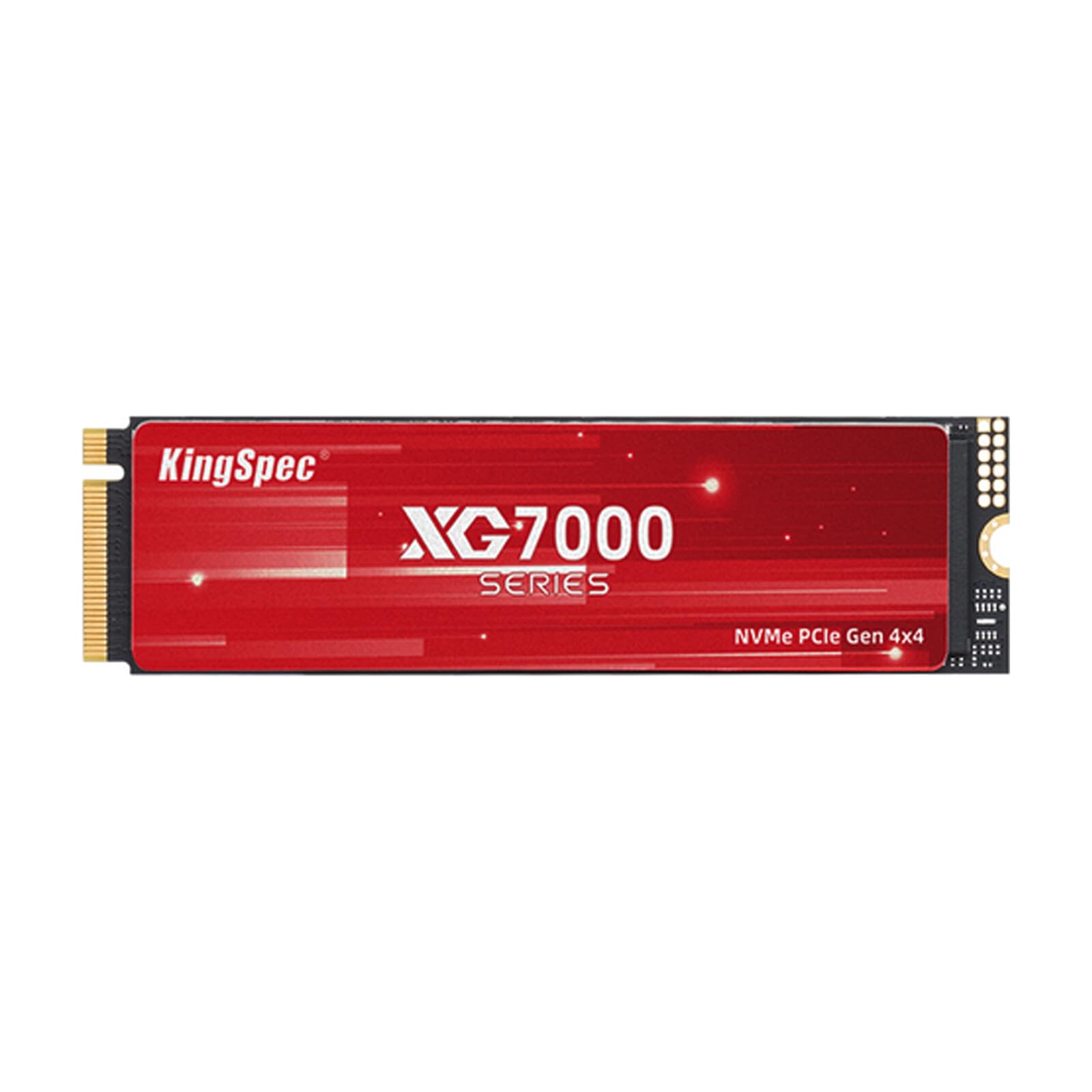 KingSpec SSD M.2 NVME 2280 PCle Gen 4×4, NVMe 1.4 2Tb XG7000-2TB (2280) Compatible Apple