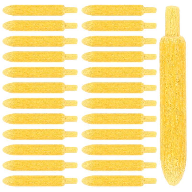 SHINEOFI 100Pcs Paint Pen Replacement Nibs - 1.18 Inch Universal Fiber Tips for Marker Pens, Long 29.6Mm Design, Easy to Replace and Use