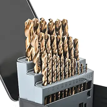 M35 5% Cobalt Drill Bits Set 29PCS (1/16