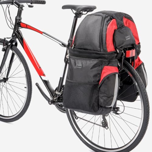 Rack de bicicleta trasero de aleación de aluminio multiusos premium 6