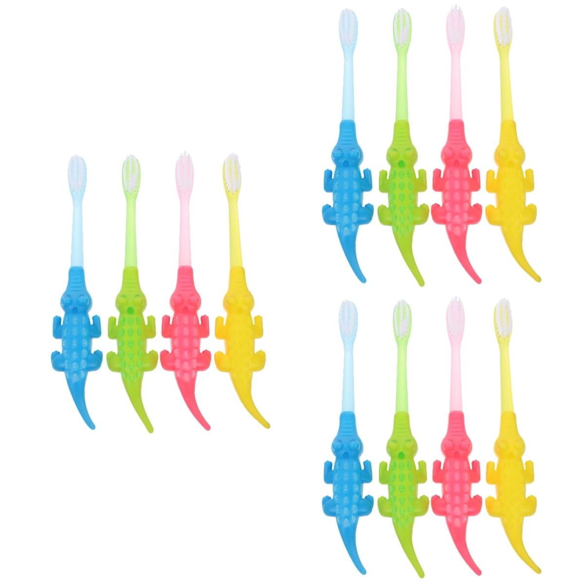 Healeved 3 Set Adorabili Spazzolini Da Denti Per Ragazzi E Ragazze Setole Morbide 3-12 Anni Igiene Orale Per Bambini Set Di Denti Da Cartone Animato 8 Pezzi * 3