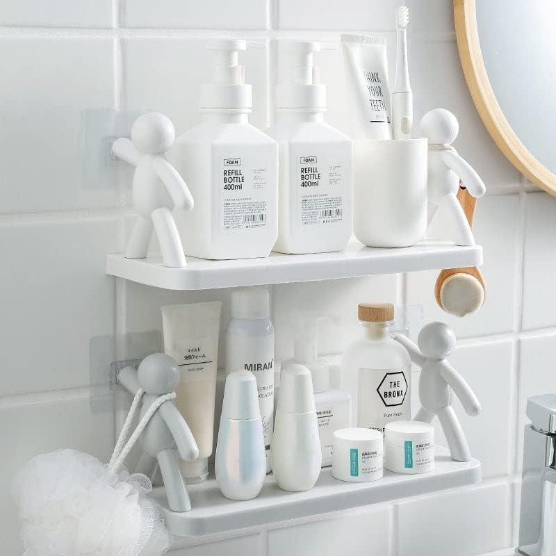 Build Deco Pack Of 2 piece Zoozoo Floating Shelf Wall Mounted Wall Rack Shelves for Living Room Home Kitchen Office Accessories Items New Gadgets Storage Organizer Shelf Adhesive (No Drilling - Shelf Adhesive)(White) (B0C2JHJ68S) Amazon Price History, Amazon Price Tracker