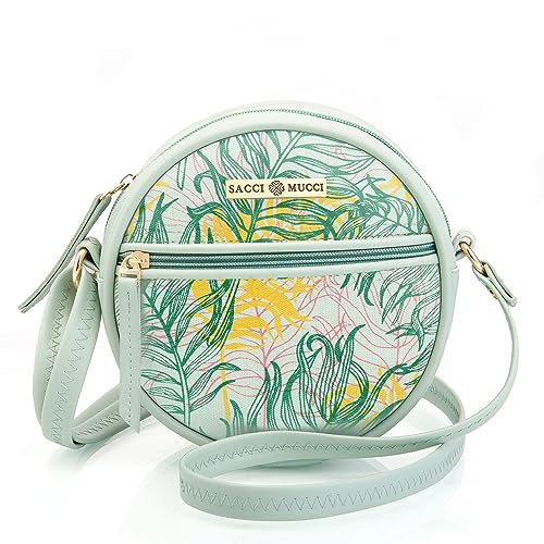 Buy SACCI MUCCI Round Round Sling Bag, Printed Sling Bag For Buy SACCI MUCCI Round Round Sling Bag, Printed Sling Bag For