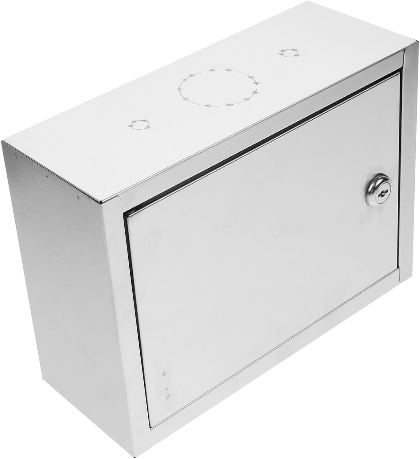 Milk Carton Fresh Milk Box Wall Mount Lockable Mailbox Storage Containers Lids