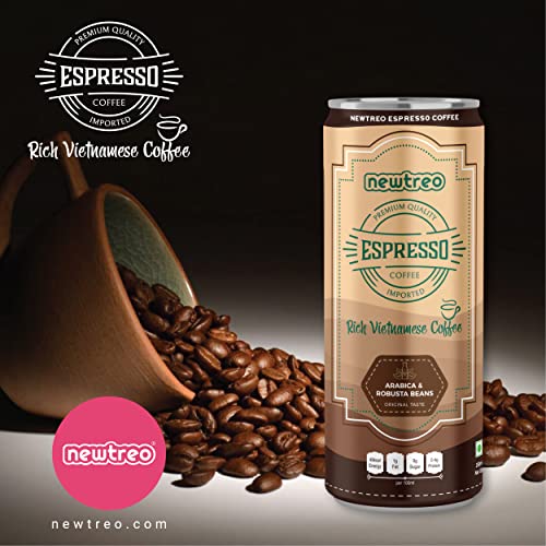 Newtreo Vietnamese Espresso Coffee Arabica & Robusta Beans | Premium Coffee Drink | Imported from Vietnam | 6 x 250ml cans - Image 4