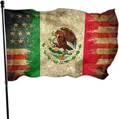 Mexico American Flag