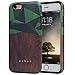 iPhone 6s Case, iPhone 6 Case, SKINU Wood Pattern [Shockproof 2 in 1 Hybrid] Rugged [Heavy Duty Combo] [Dual Layer] High Impact Durable Back Case Cover For iPhone 6 (2014) / 6s (2015) - Wood