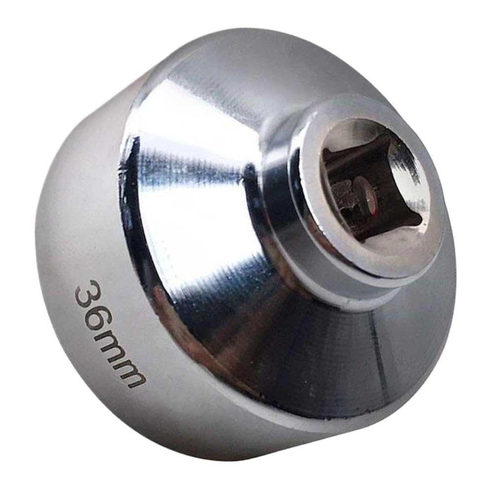 Strumento per rimuovere l'alloggiamento del contenitore da 36 mm compatibile con la funzione Strumento chiave per filtro dell'olio con presa per filtro dell'olio per basso profilo