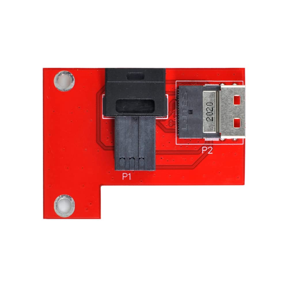 Adaptateur PCI-Express 4.0 Slimline SAS SFF-8654 vers HD SFF-8643 PCBA femelle