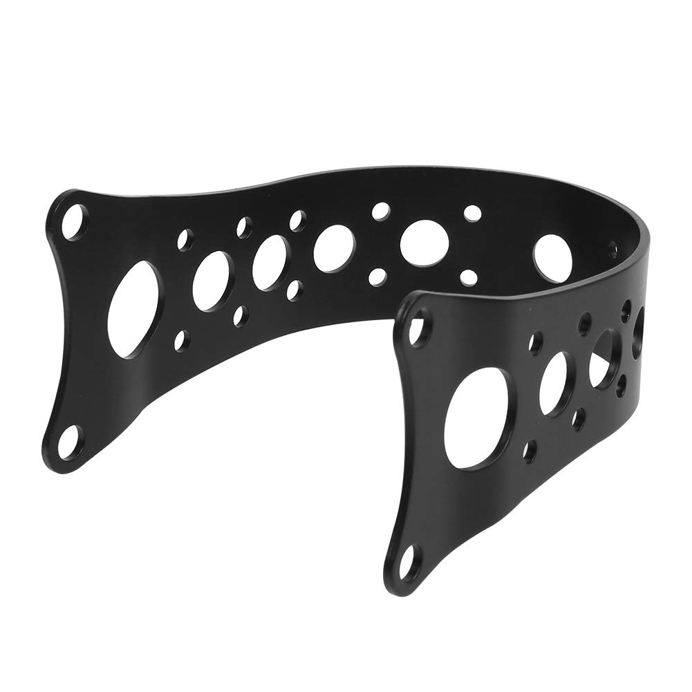 Sangle de fourche avant de moto étroite pour la plupart des Harley avec une roue avant de 48,3 cm ou 53,3 cm Harley Sportster 883 1200 88–17 (noir mat).