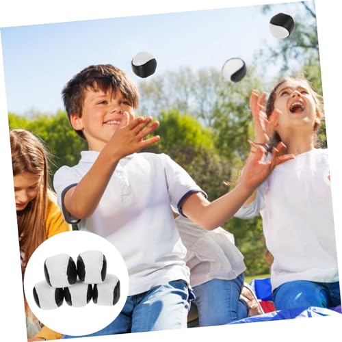 5Pcs Flat Sandbags for Outdoor Toss Game Supplies Juggling Bean Bags for Fun Playtime Activities for Coordination and Strength Training2