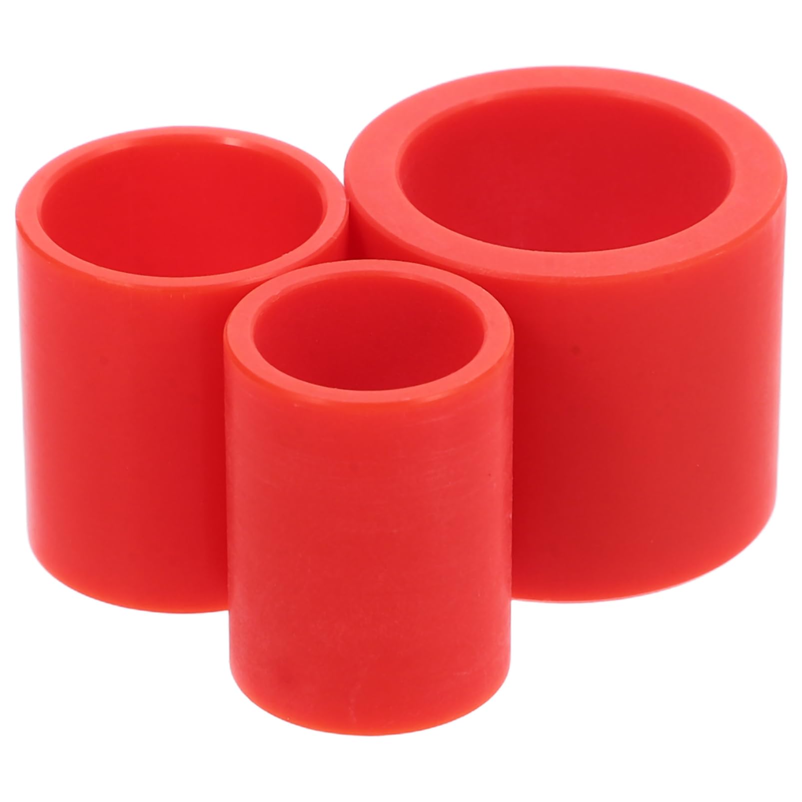 Cabilock Sturdy Plastic Bench Grinder Adapters 3pcs Wheel Bushing Adapters for 25.4/19/16 to 12.7 Arbor Chuck Sanding Machine