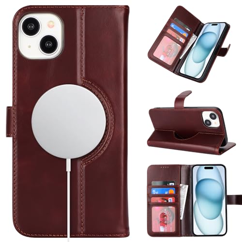 SunYoo for ACtH iPhone 15 P[X v {v 蒠^ for iPhone15 Magsafe [dΉ P[X z^ Jo[ i15 {v 蒠^ gуX}zJo[ lC  }Olbg J[h[ - _[Nu