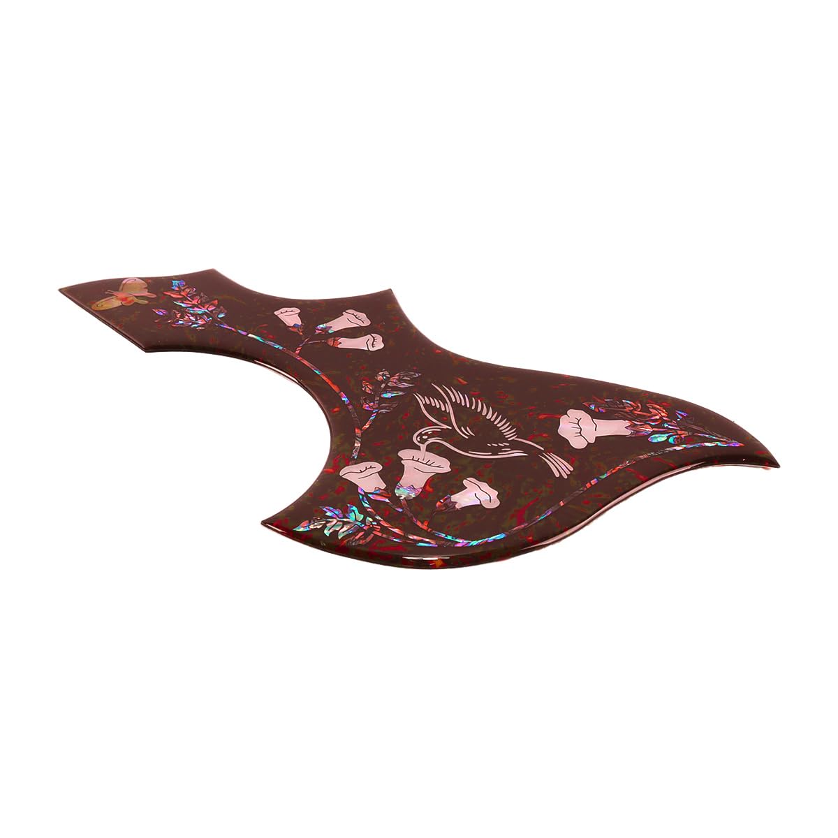 SYLEN Gitarren-Pickguard, selbstklebend, kratzfest, Kolibri-Schlagbrett, 2 mm, Ersatz für Akustikgitarre, für Anfänger, Profis, Live-Auftritte, Reparaturen zu Hause