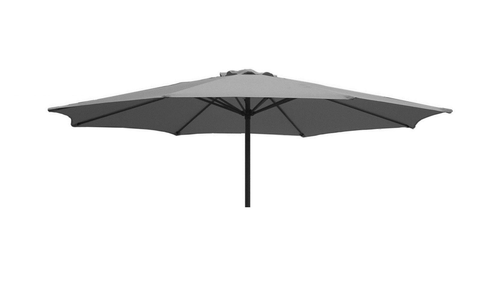 TFS Replacement Parasol Fabric Canopy for Standard, Cantilever & Balcony Parasols (2.5m 6arm, Grey)