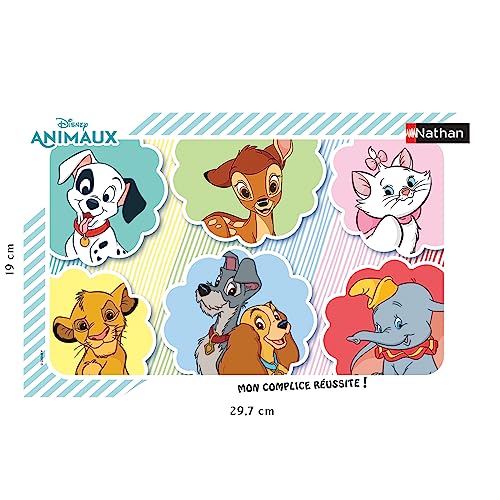 Puzzle cadre 15 pièces : Disney Animaux : Portraits des animaux Ravensburger Nathan - vue 5
