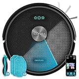 Cecotec Robot Aspirador con Navegación Giroscópica y App Conga M50 X-Treme. 7000Pa, Barre, Aspira, Friega y Pasa la Mopa, Autonomía 160mins, Sensores Anticaídas, Cepillo Multifunción, TotalSurface