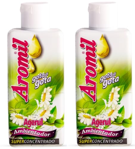 Ambientador Super Concentrado Gota a Gota Fragancia Duradera (2 Unidades, Aromil)