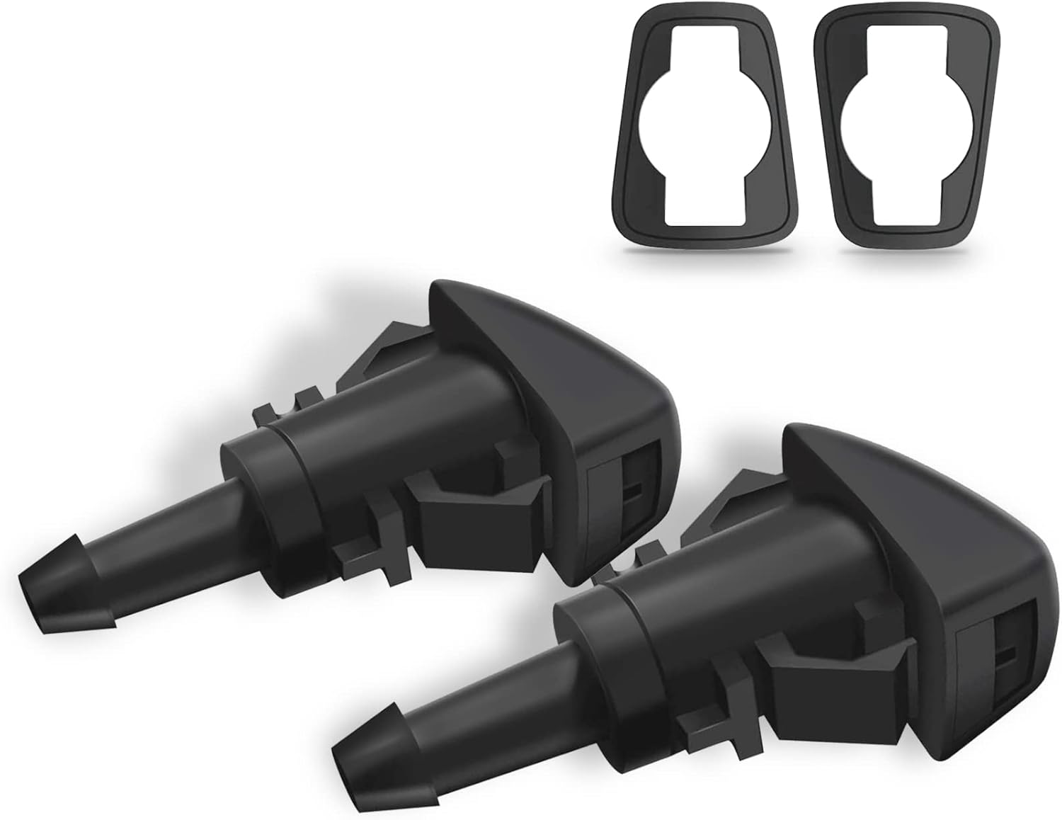 2 PCS Front Windshield Washer Nozzles, Windshield Washer Spray Jet Kit Replacement for Chrysler
