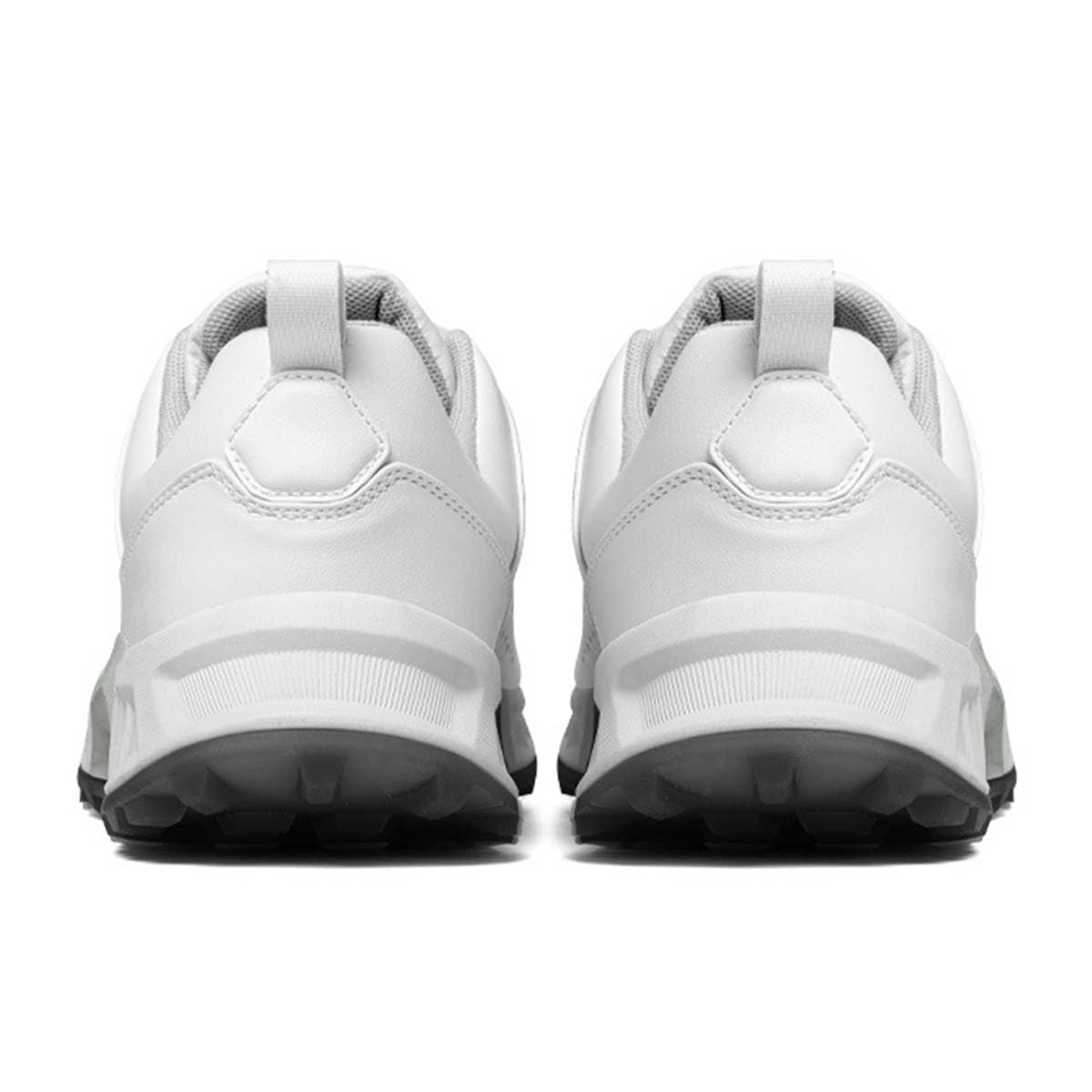 Zapatillas de Golf de Cuero Profesionales para Hombre sin Tacos
