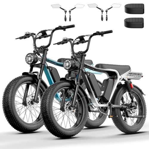 Image of Jasion RetroVolt Max Electric Bike, Dual Battery, 150-Mile Range, Fat Tire