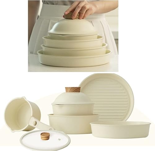 Miniatura 2 de Sodam - Juego de utensilios de cocina con tapa transparente (6 unidades)