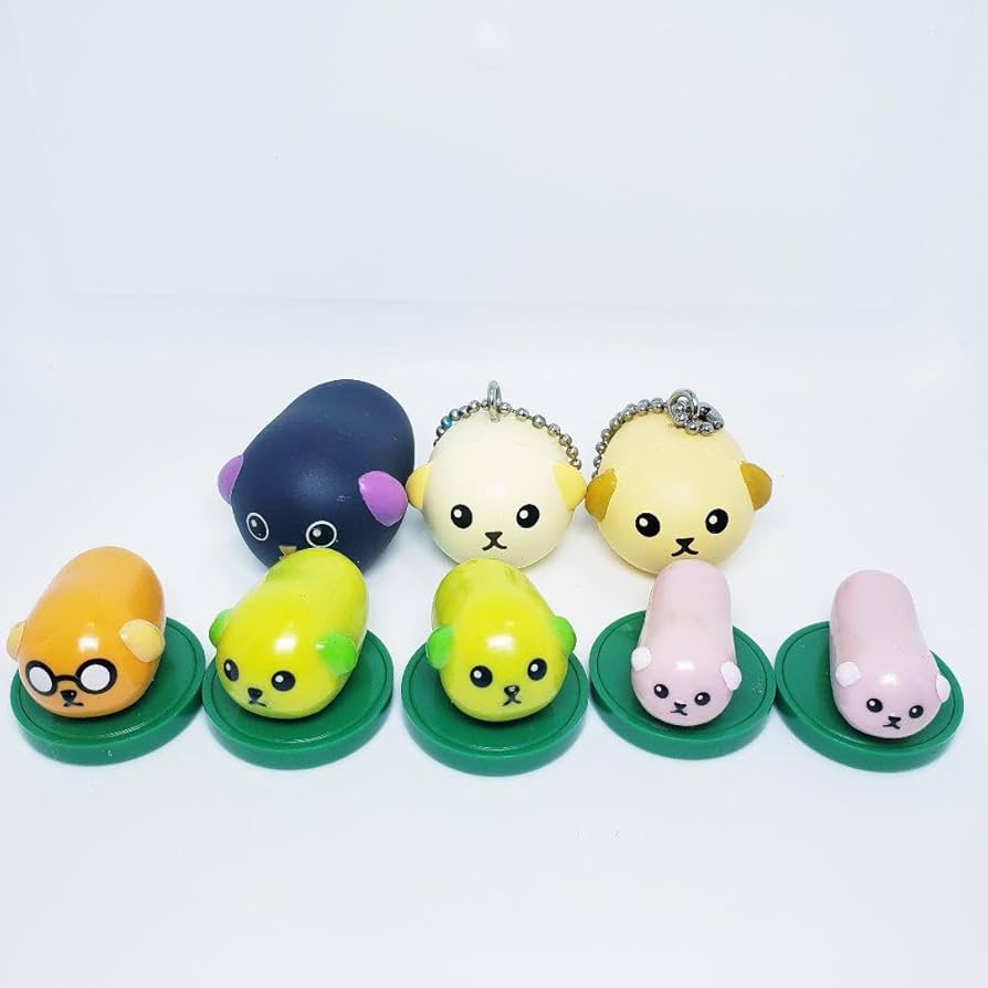 Amazon.co.jp: 豆しば スクイーズ ソフビ スタンプ 平成レトロ