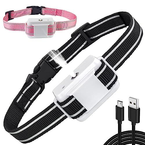 Citronella Bark Collar Citronella Dog Collar for Barking Citronella Barking Collar Spray Bark Collar for Large Dog Adjustable Sensitivity Volume Stop Dog Barking Collar Automatic Anti Bark for Dogs