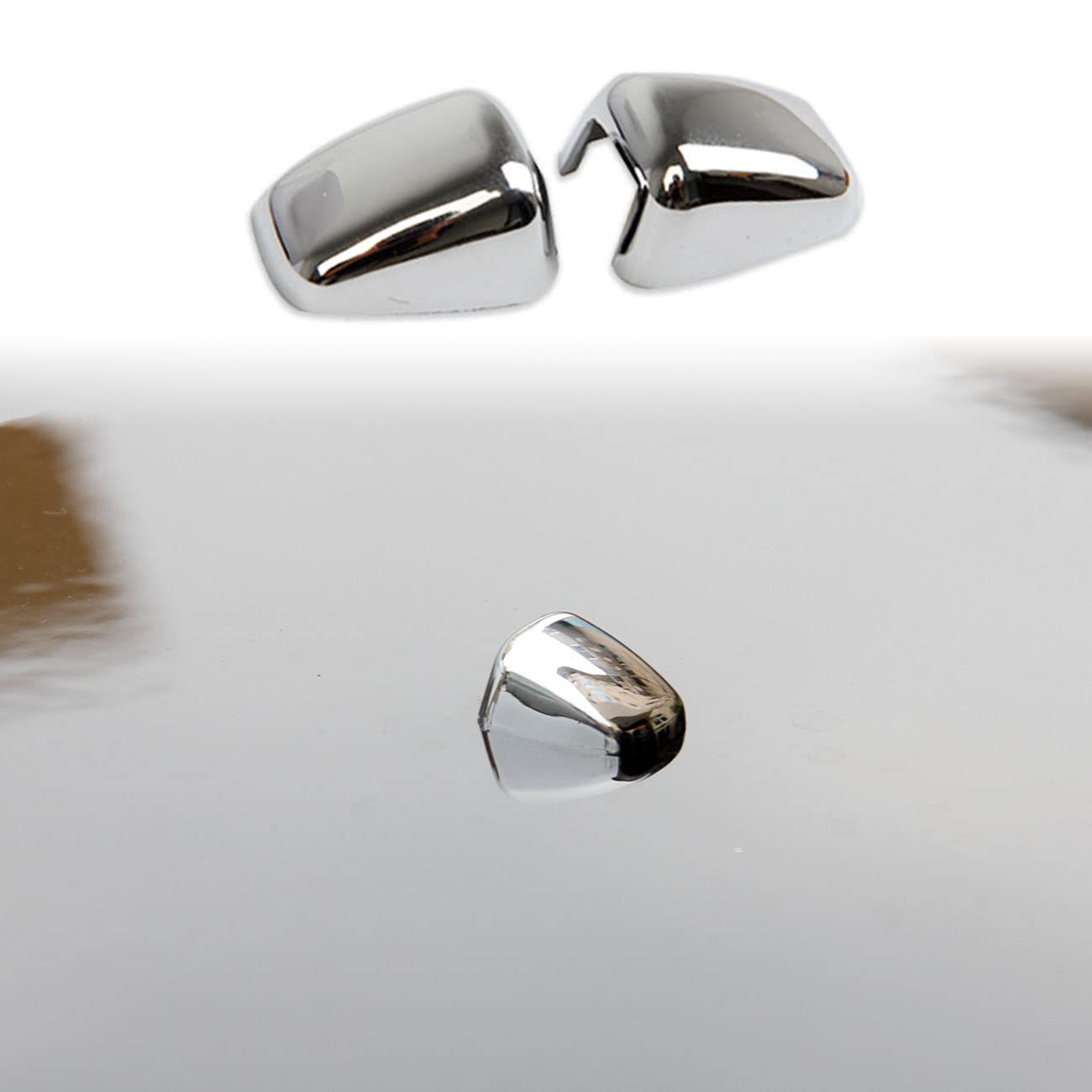 Chrome Hood Spout cover trim for Dodge Durango 2011-2022