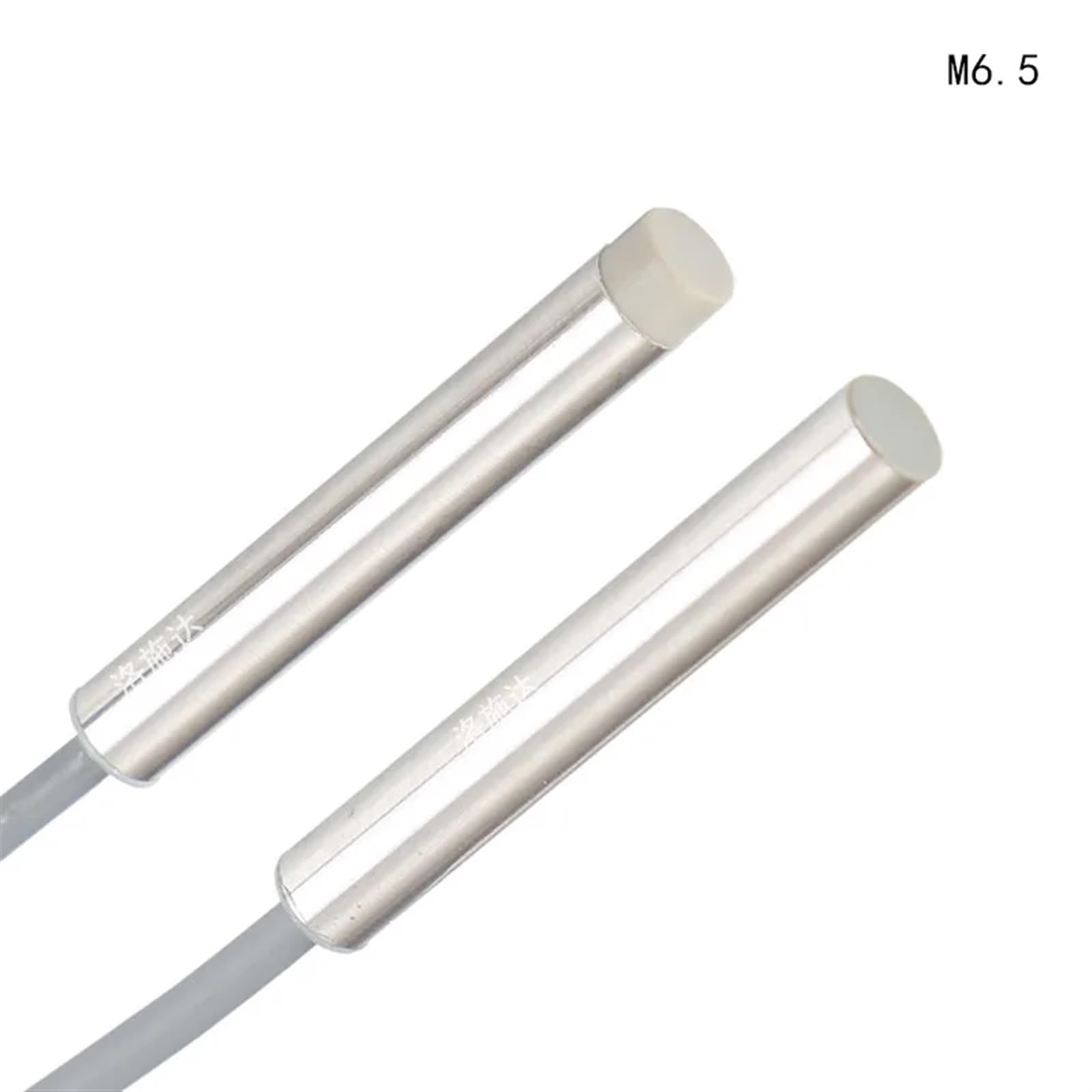 1 Uds interruptor de Sensor inductivo M6.5 de acero inoxidable sin rosca NPN PNP 3 cables interruptores de proximidad NO NC 1mm 2mm 3mm 4mm 6mm(M6.5 High Head,NPN NC,Detect Distance 5mm)