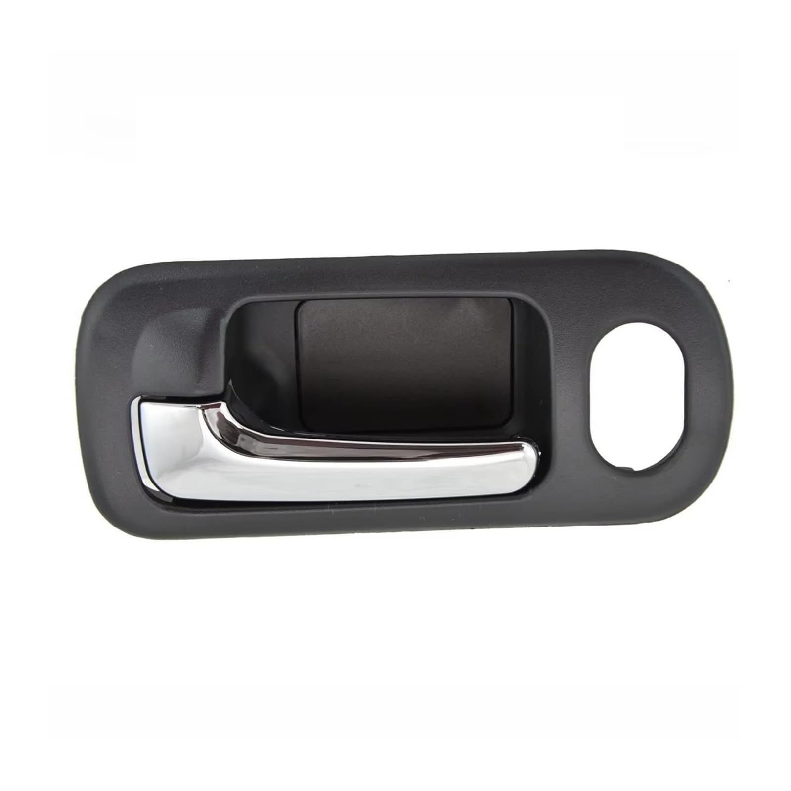 Ksjosji Front Left Door Interior Door Grab Handle Left Right Car Interior Inside Door Handle Black Chrome For Civic Sedan 2001-2005 Interior Door Handle Replacement(Front Left Door)