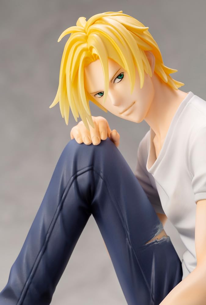 BANANA FISH ASH & EIIJ フィギュア Kotobukiya Banana Fish: Ash & Eiji ARTFX J Statue | Amazon.com.br