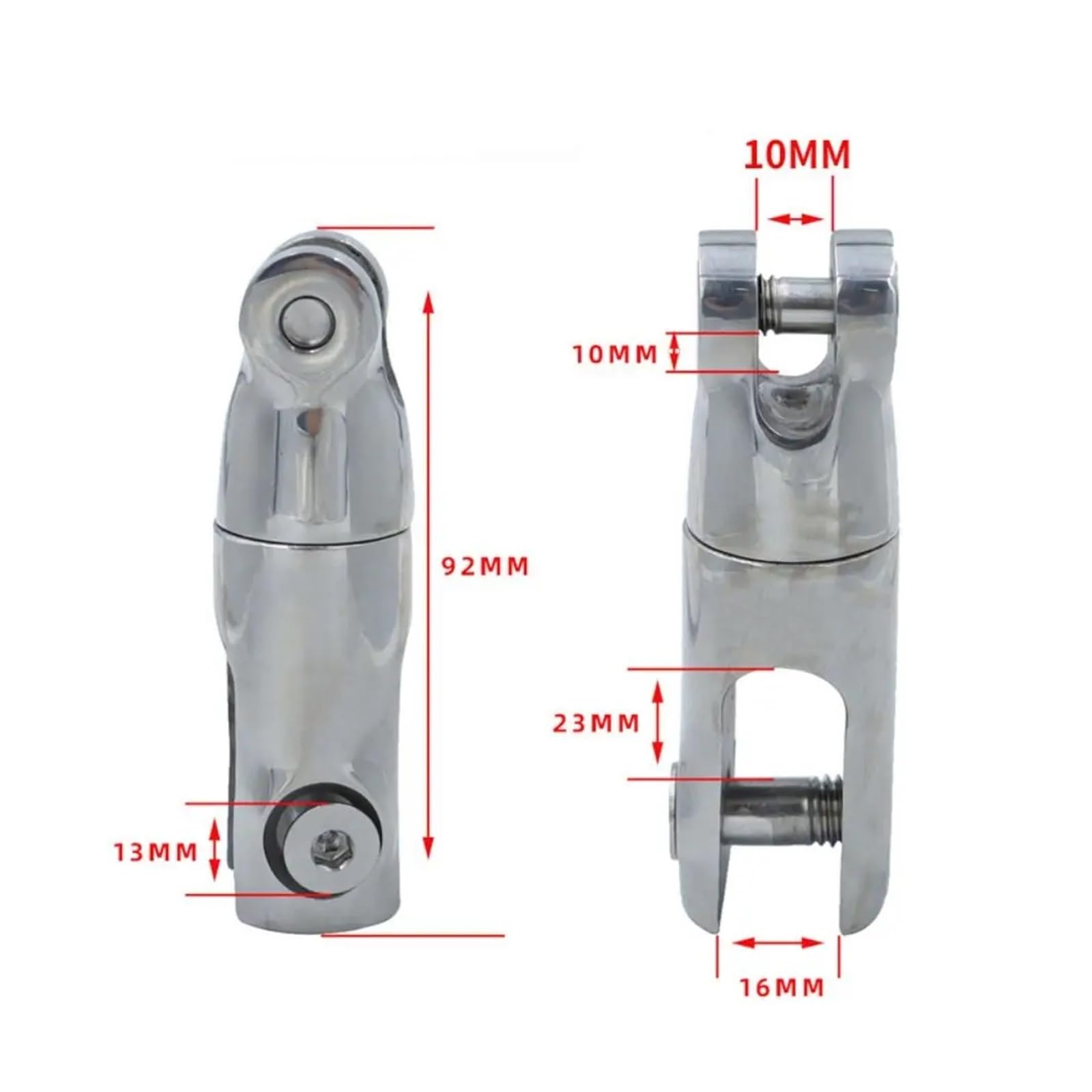 Kotwica do łodzi ze stali nierdzewnej 316 złącze obrotowe złącze kotwiczne do łodzi od 6 mm do 8 mm