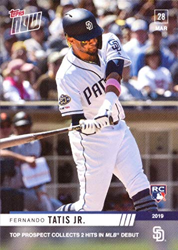 2019 Topps Now Baseball #16 Fernando Tatis Jr. Rookie Card